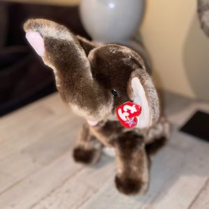 Trumpet the Elephant TY Beanie Baby 2001